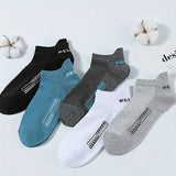 Mens Trainer Ankle Socks Breathable Mesh Pack Of 6