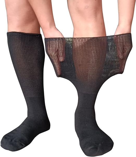 Mens & Womens Diabetic Non-Binding Socks Pack Of 4