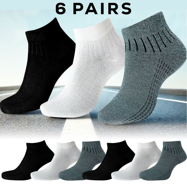 Mens Ankle Socks Pack Of 6