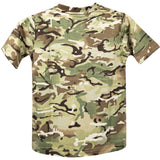 Mens 100% Cotton Camouflage Printed T Shirt